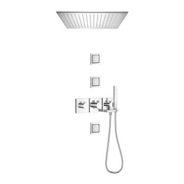 Brass Shower Thermostatic For Bathroom