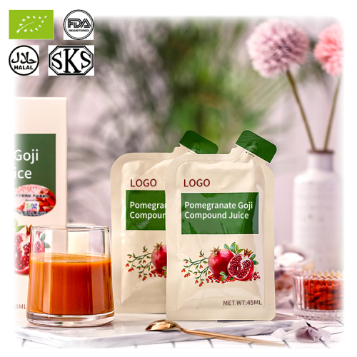 Bebida Orgânica de Goji Berry Com Romã