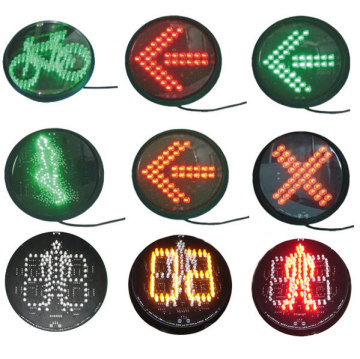 Amber Red Green semaphore LED Traffic Light Core