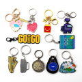 Cheap Custom Logo Cute Promotional Metal Keychain