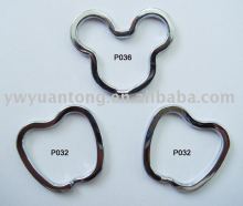 apple shape,mouse shape key ring