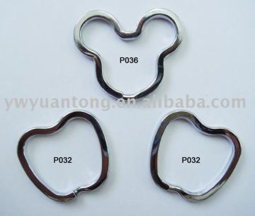 apple shape,mouse shape key ring