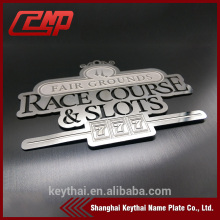 Custom High quality 0.5mm Stainless Steel Metal nameplate / Metal logo