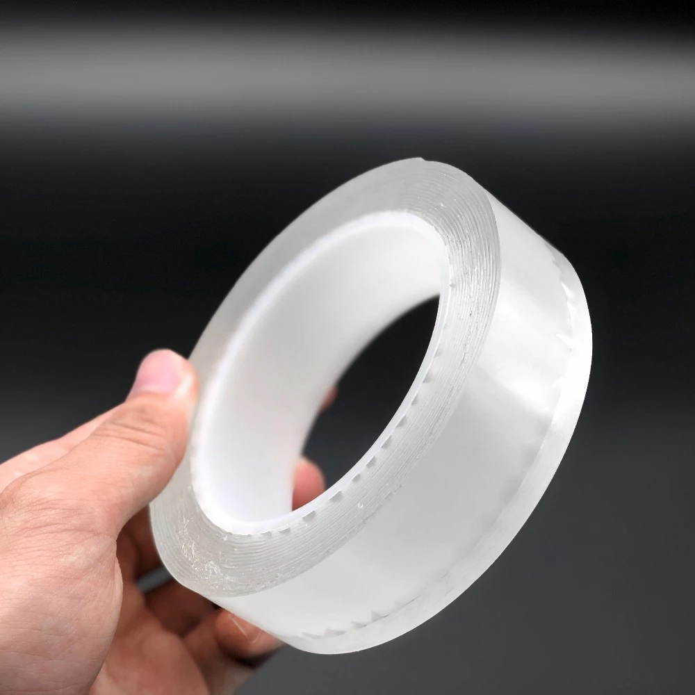 Top Selling Reusable Washable Double Sided Pu Nano Adhesive Tape