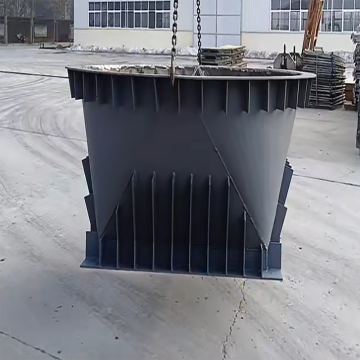 Abrasion and Impact Resistant Ore Receiving Hopper