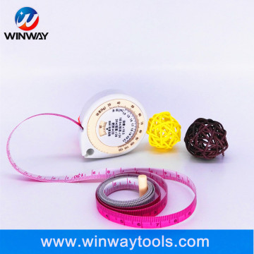 easy-to-read inch and metric scales tailoring services BMI tape measure