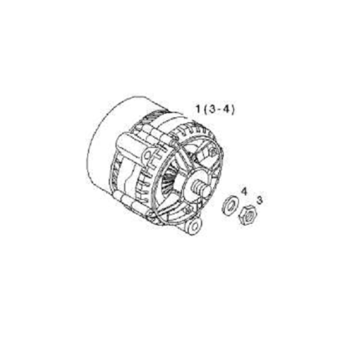 LG936L Wheel Loader 3701010-D473 4110001007015 Alternator