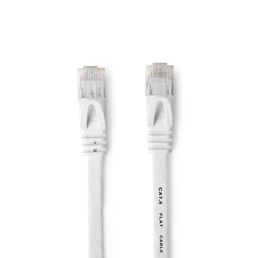 Cable Ethernet plano CAT6 Best Buy a través de la ventana