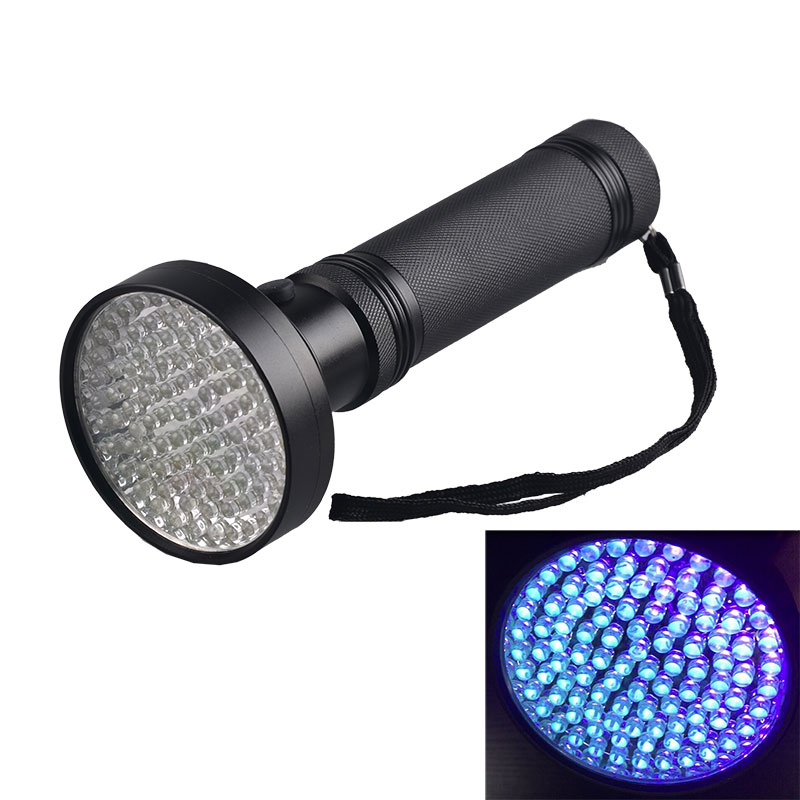 Hot Sale 100 Led UV Flashlight for Germs Detector and Scorpion Hunting