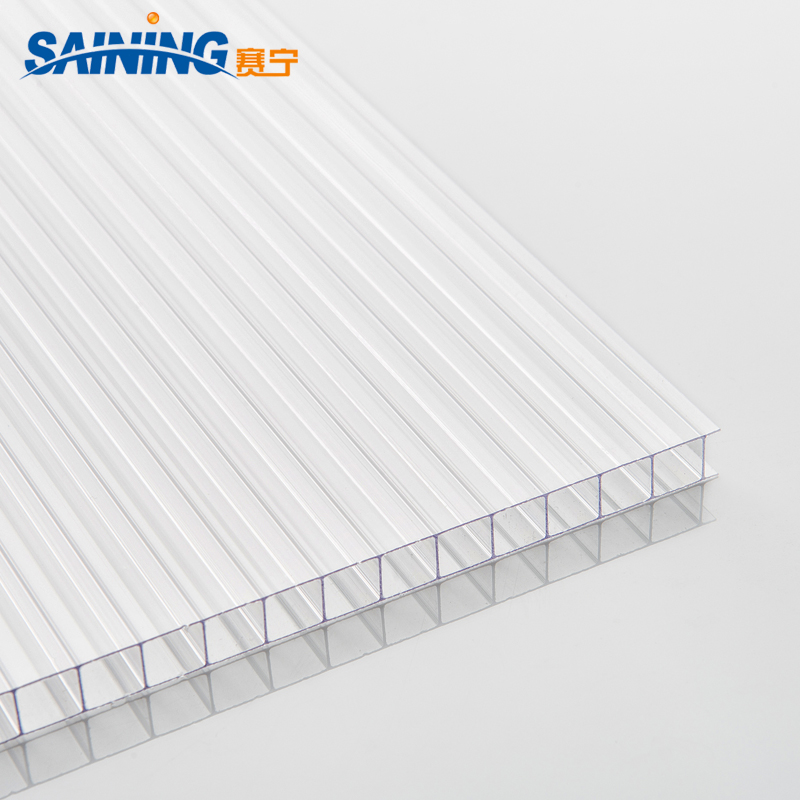 High Quality 6mm 8mm 12mm Colored Twin Wall Lexan Hollow Polycarbonate Sheet