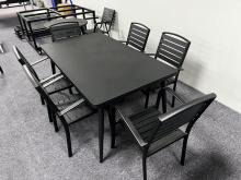 outdoor furniture patio dinning table and chair