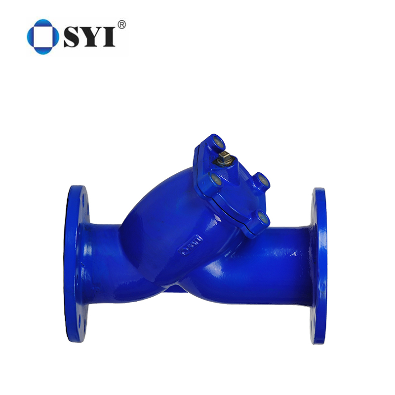 Ductile Cast Iron Flanged Y Strainer Valves DIN3202 F1 Standard Y Strainer