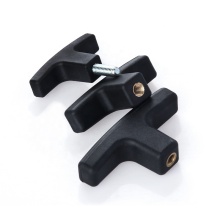 Mechanical Spherical T-Knob with Nut Screw and Star Handle