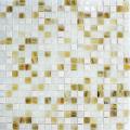 White glass stone mixed series elegant tiles