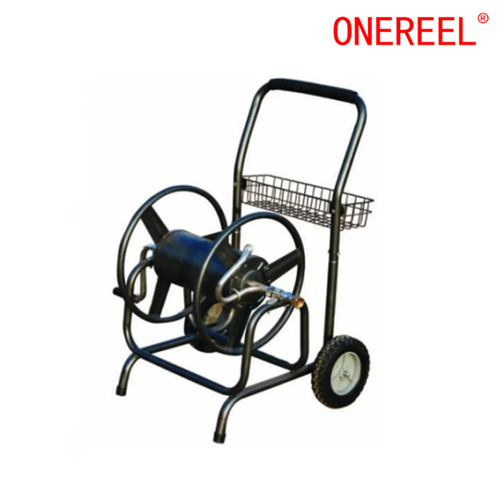 Water Hose Reel With 4 Wheel Cart