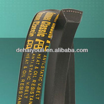 Stiff-cord/hard-cord v-belt