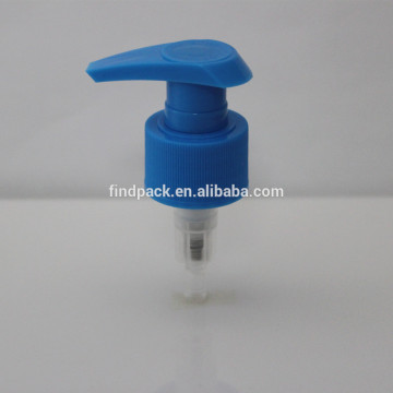 28/410 plastic beautiful blue ribbed Lotion Pump