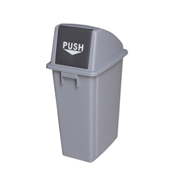 60 litros al aire libre Push plástico de basura (YW0032)