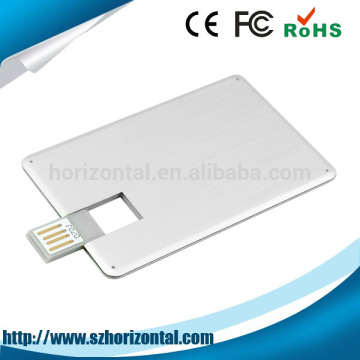 Promotional gifts card shape wholesale usb memory stick china,card usb memory stick with free printing, card usb stick