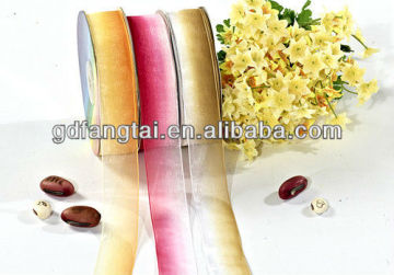 hand dyed silk ribbon