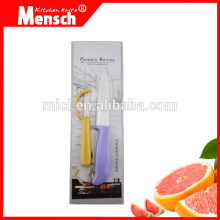 High quality 2pcs kitchen ceramic knives set