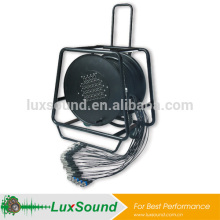 stage box cable, steel cable reel drum with handle