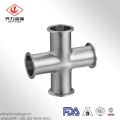 Sanitary Stainless Steel Clamped Cross304/316L