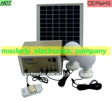 10w portable solar lighting kit /solar LED ligthing kit