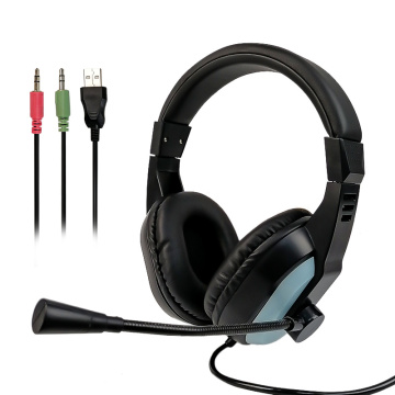 Gaming Headset with Mic for FPS RGB Light