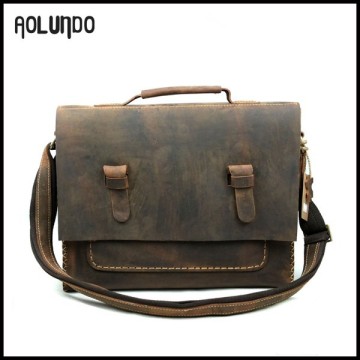 New arrival vintage messenger bag leather