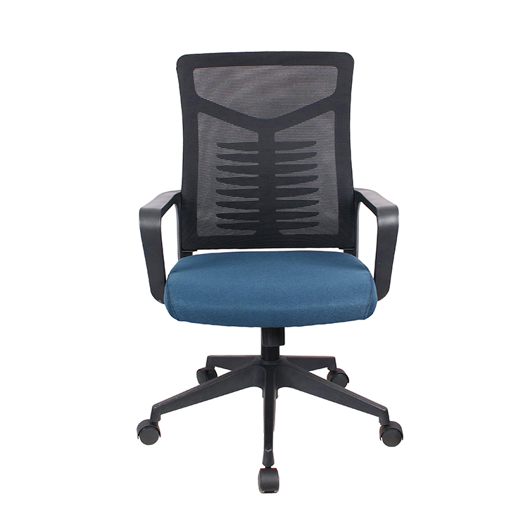 Modern Office Furniture Chair Mesh Seat Chromed Multi-function Office Chair Cheap Mesh Staff Task Chair with arms