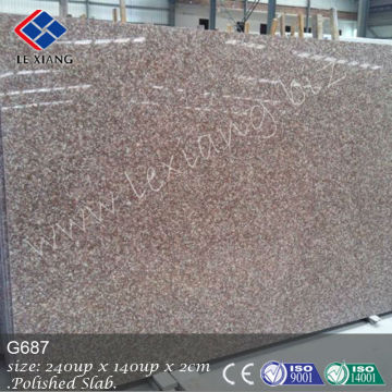 Big granite slabs pink G687