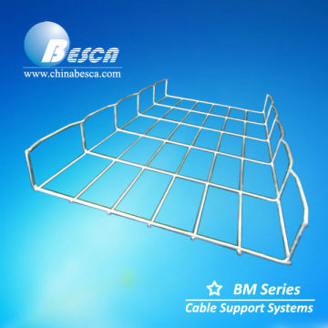 Electro Galvanized steel cable tray basket wire mesh (UL.cUL.CE.IEC.ISO.NEMA)