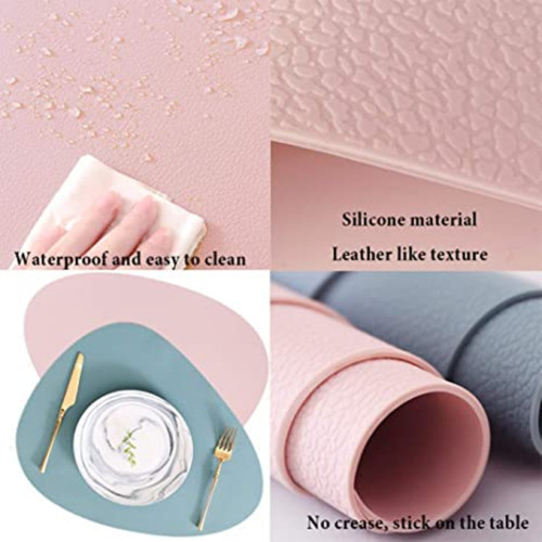 Silikon Placemats Coasters Makan Mats Washable Waterproof