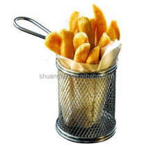 high quality mini fryer basket , mini chip basket