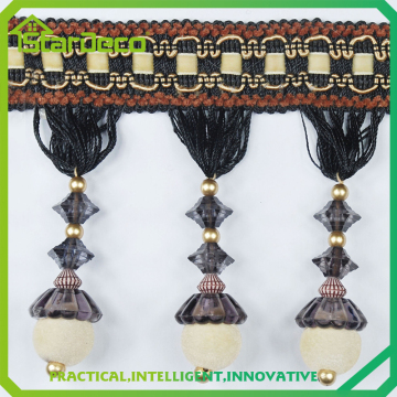 Curtain Garment Tassel Fringe, wholesale polyester curtain fringe