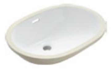 Large Ceramic Vanity Sink Undercuonter Bathroom Sink