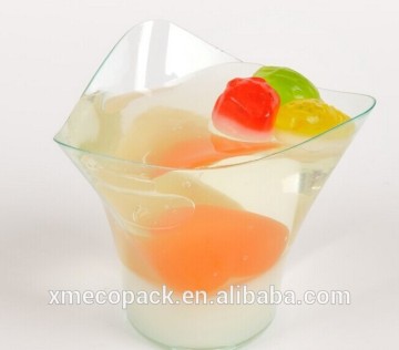 Disposable Plastic crystal desser cup