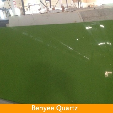 Best selling crystal green quartz stone big slabs