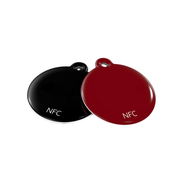 Diameter 30mm QR Code Epoxy NFC Coin Tag Card