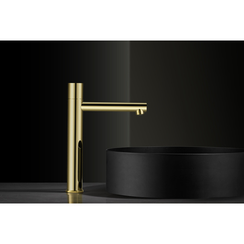 polished brass bathroom faucet Tall Polished Brass Bathroom Faucet Gold Manufactory