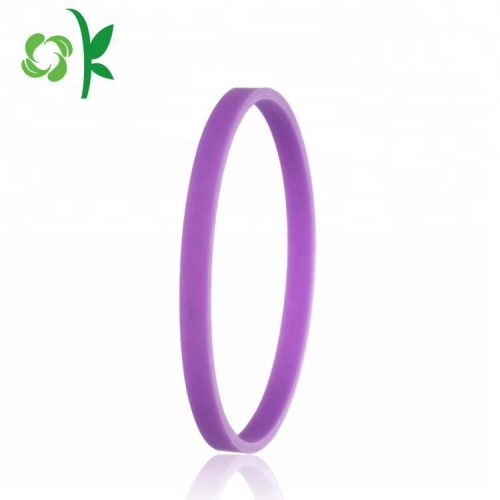 Bracelet personnalisé en silicone logo personnalisé pour cadeau