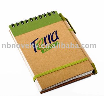 note book with pen