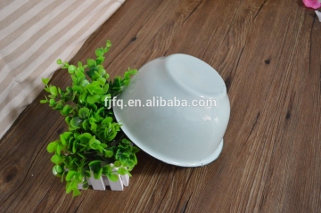 Retro Enamel Soup Bowl Salad Bowl Camping Bowl with Logo Decal