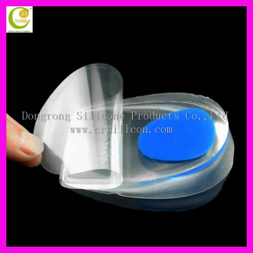 Medical Gel Soft Footcare Shoe Insoles Heel Pads Silicone Heel Cushion Breathable Protector Insoles