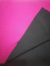 Rayon polyester spandex two tone scuba garment fabric