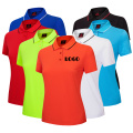 Polo unisex per atletica leggera traspirante e traspirante