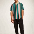 Men's Colorful Striped Shirts Wholesale Customized