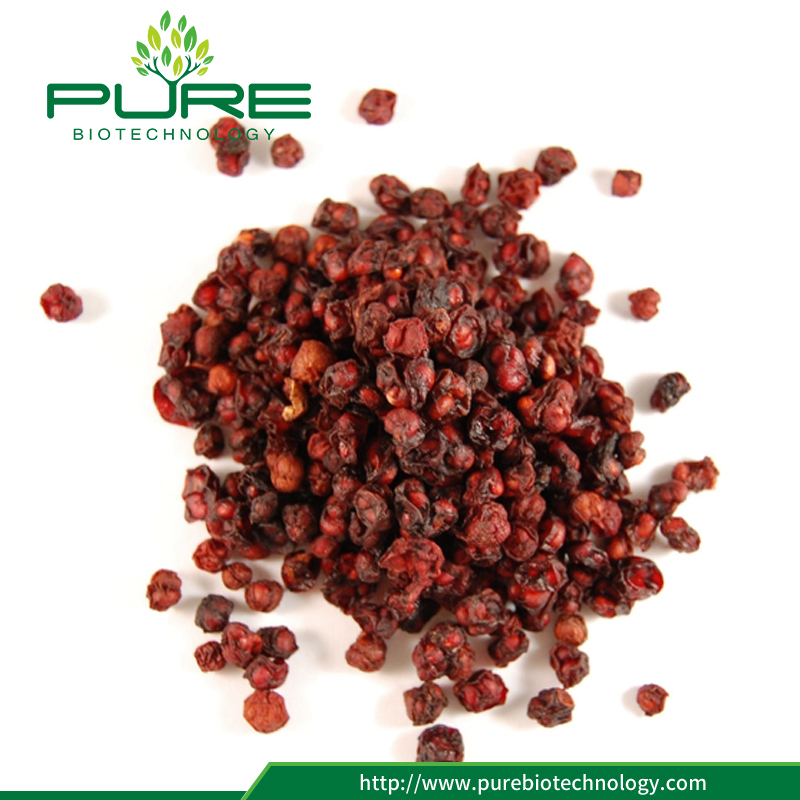 Frutto di frutta secca Schisandra Dried Schisandra Berries fruit