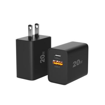 Стіновий зарядний пристрій USB-C QC3.0 Швидкий зарядний пристрій для мобільного телефону